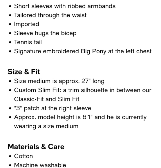 Ralph Lauren Polo Shirt - Picture 16 of 16